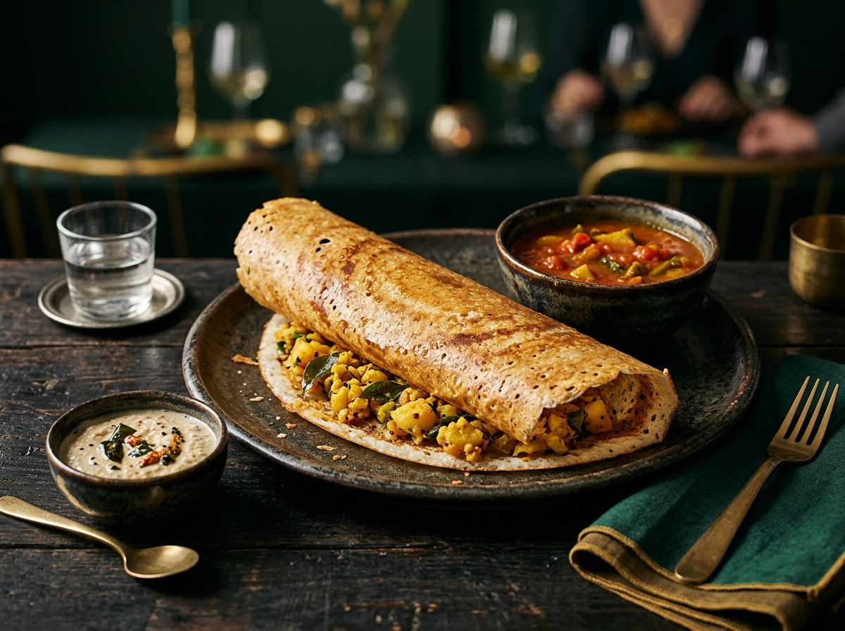 Ghee Karam Dosa