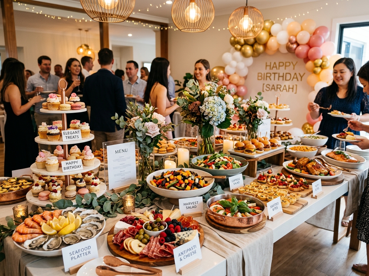 Birthday Parties setup